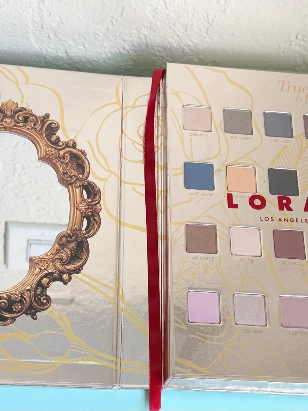 LORAC x Disney Beauty and the Beast PRO Eyeshadow Palette Limited Edition NIB